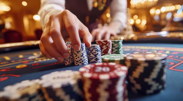 gap55 Live Baccarat Table